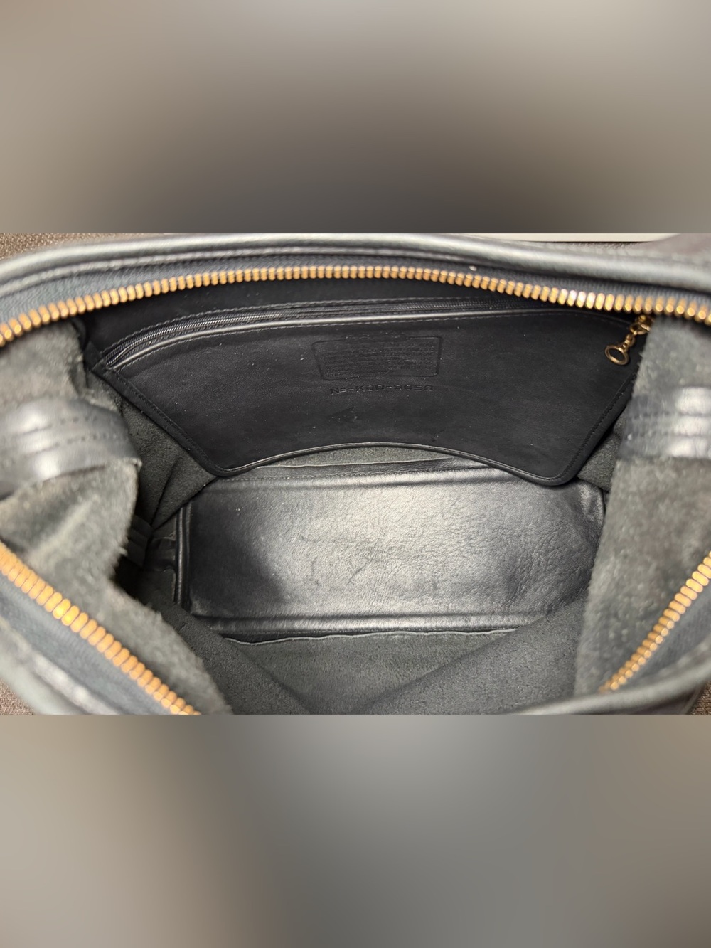 Vintage Coach Black Legacy Hobo Bag No. K0D-9058 “2000” made in USA - Picture 9 of 11